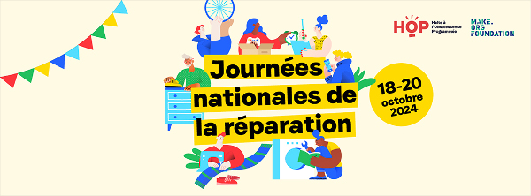 Je participe aux journ&es nationales de la rparation, toute l'anne